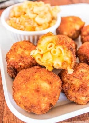 2 Mac & Cheese Balls
