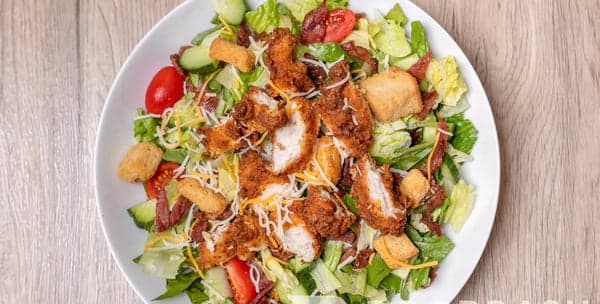 Crispy Chicken Tender Salad