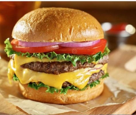 Double Trouble Cheese Burger