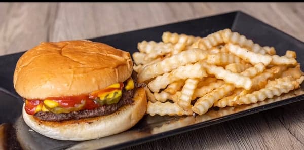 Kids Burger Fries